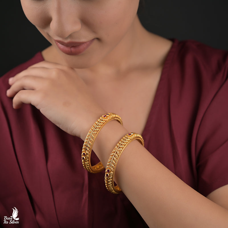 Gold Plated Bangle -0026