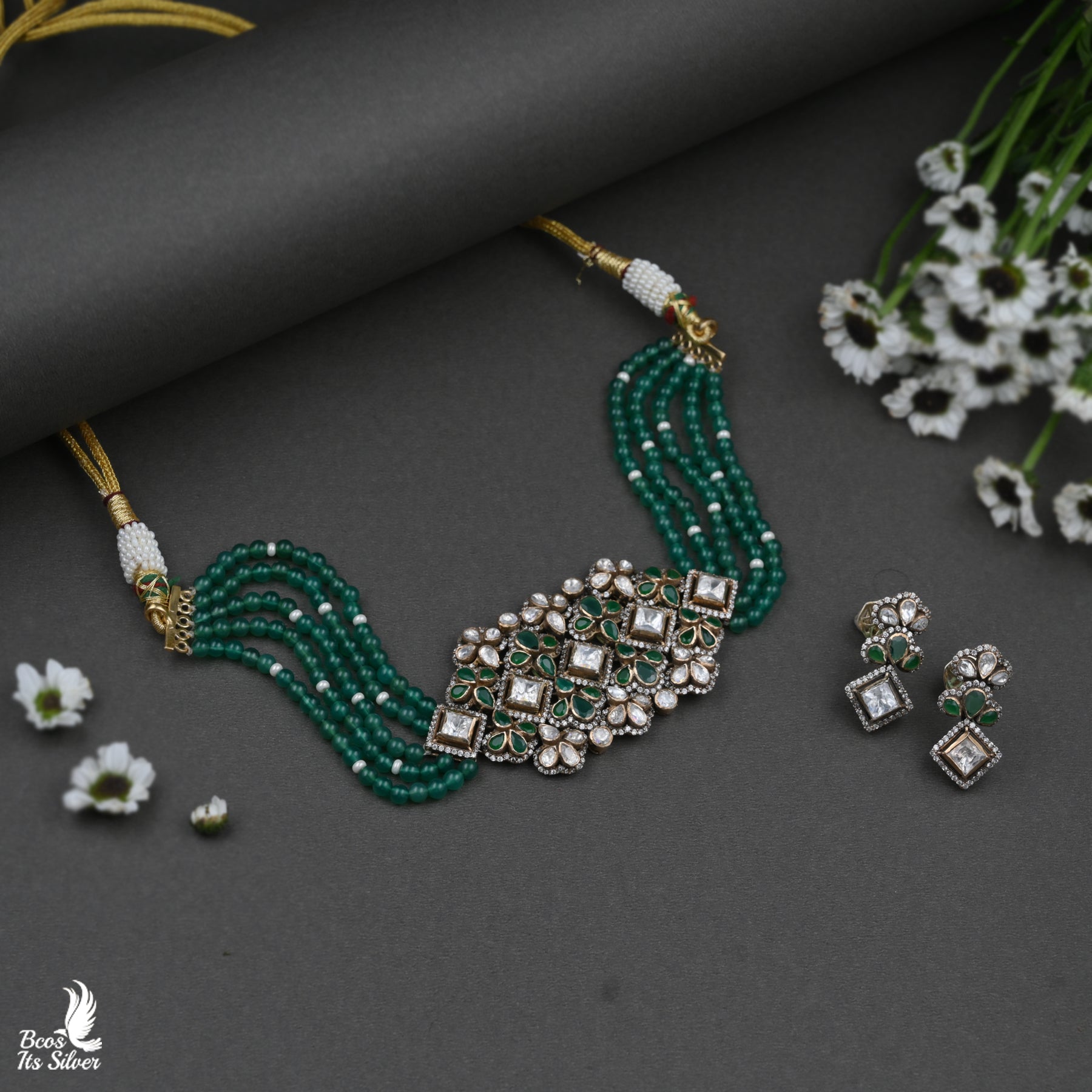 Victorian Beads Choker - 3983