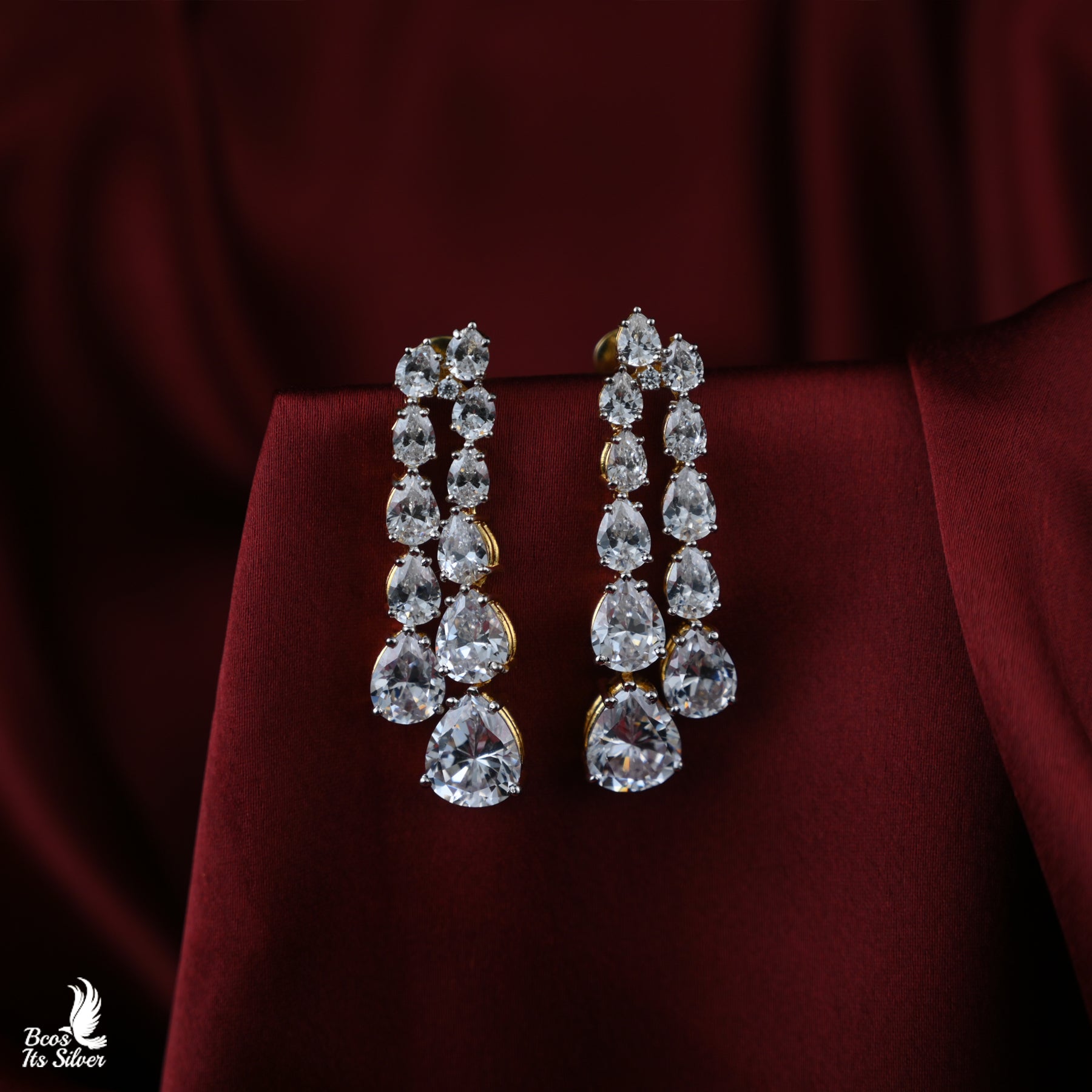 Theia Diamond Look Earring - 6151 ( PRE ORDER )