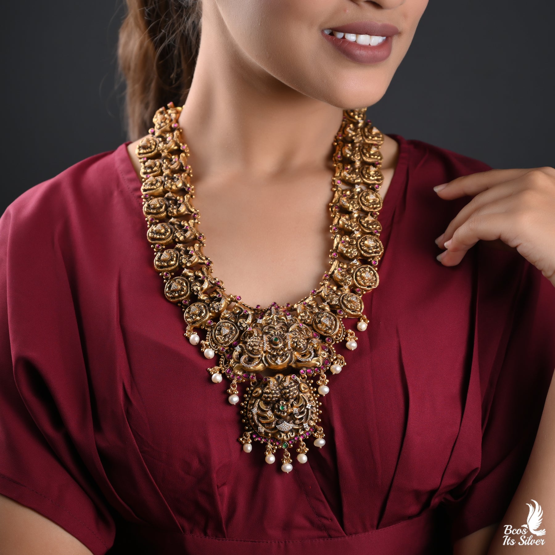 Gold Plated Nakash Necklace - 4943
