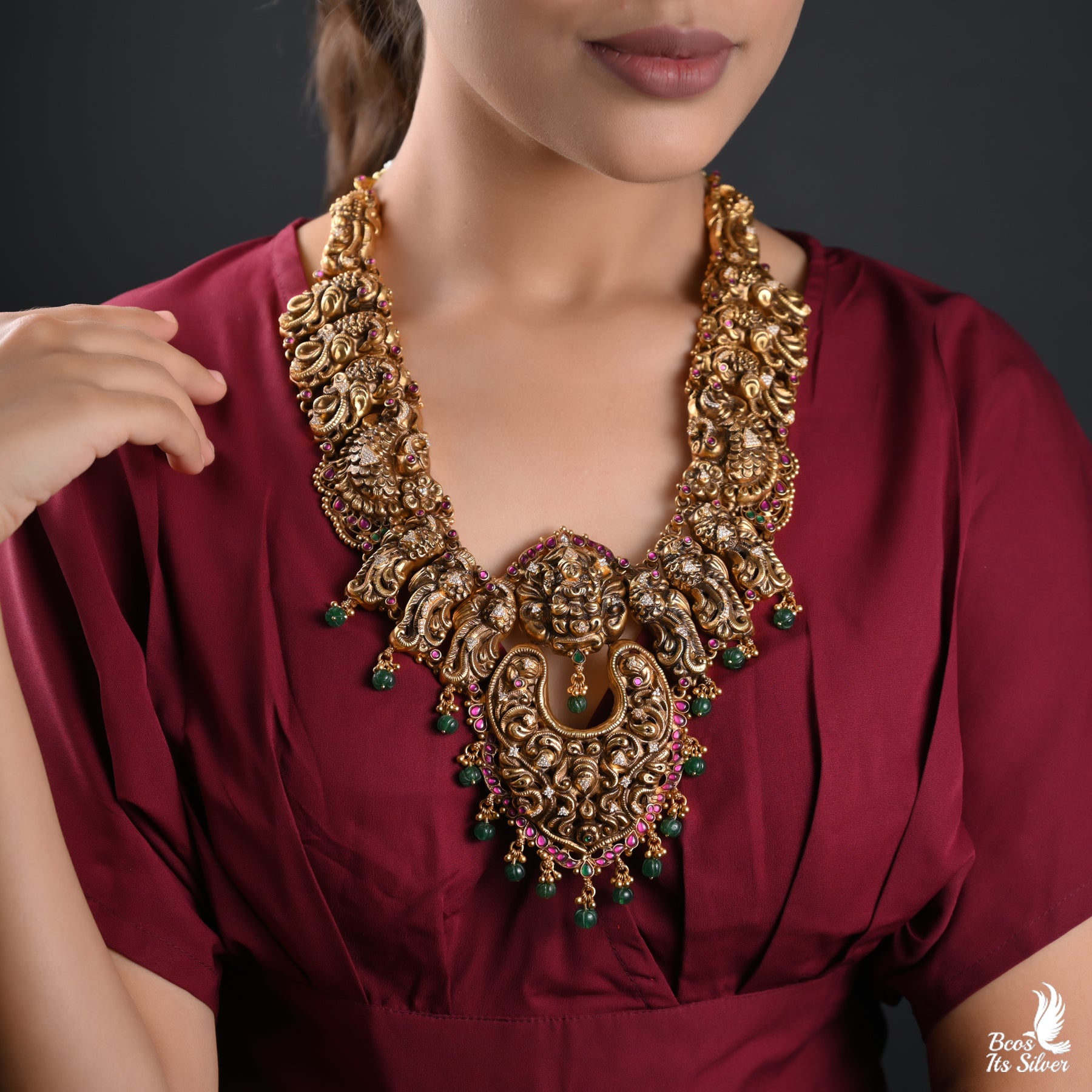 Gold Plated Nakash Necklace - 4941
