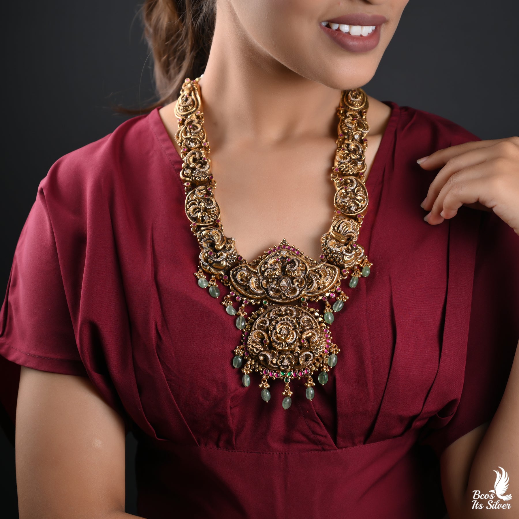Gold Plated Nakash Necklace - 4945