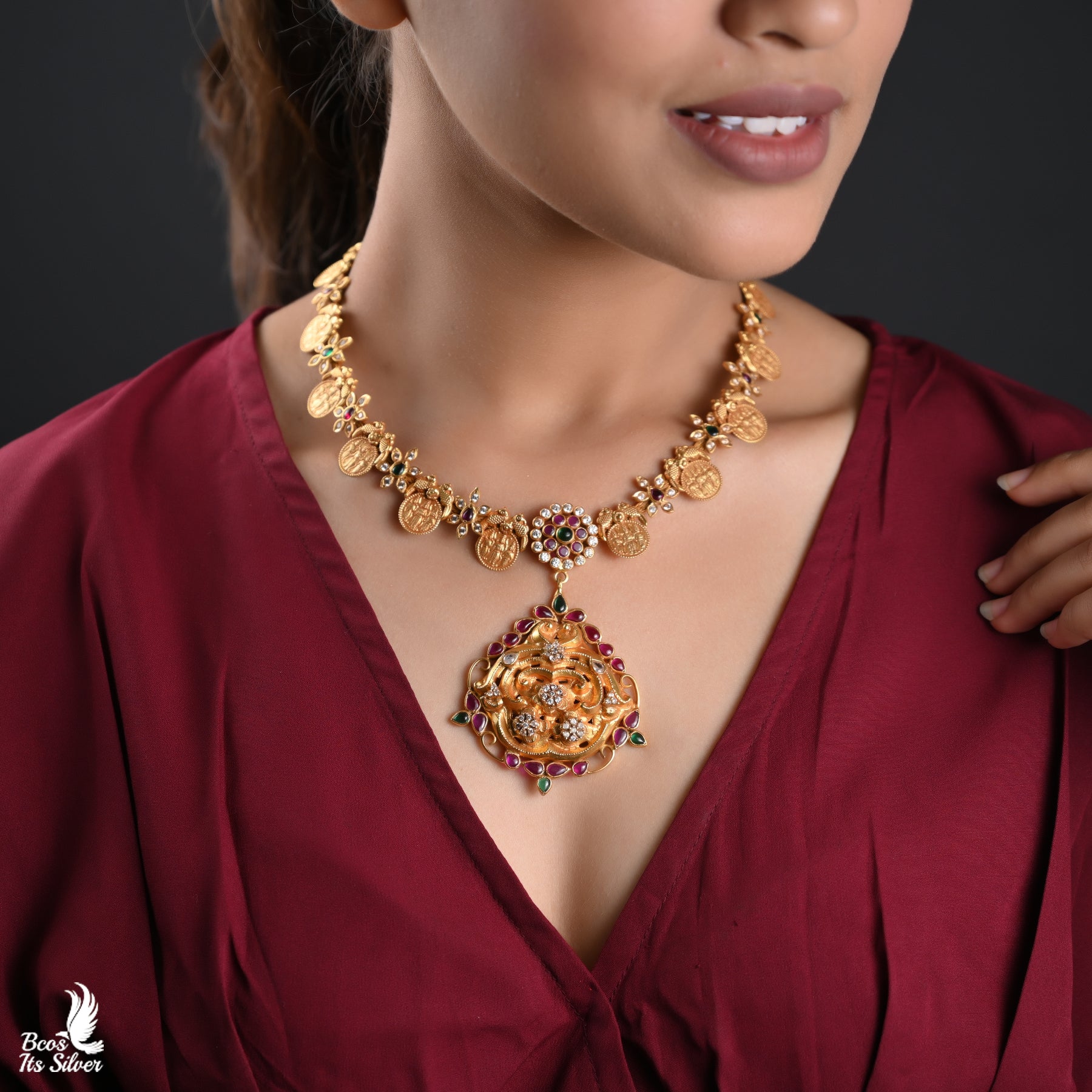 Gold Plated Necklace - 4675