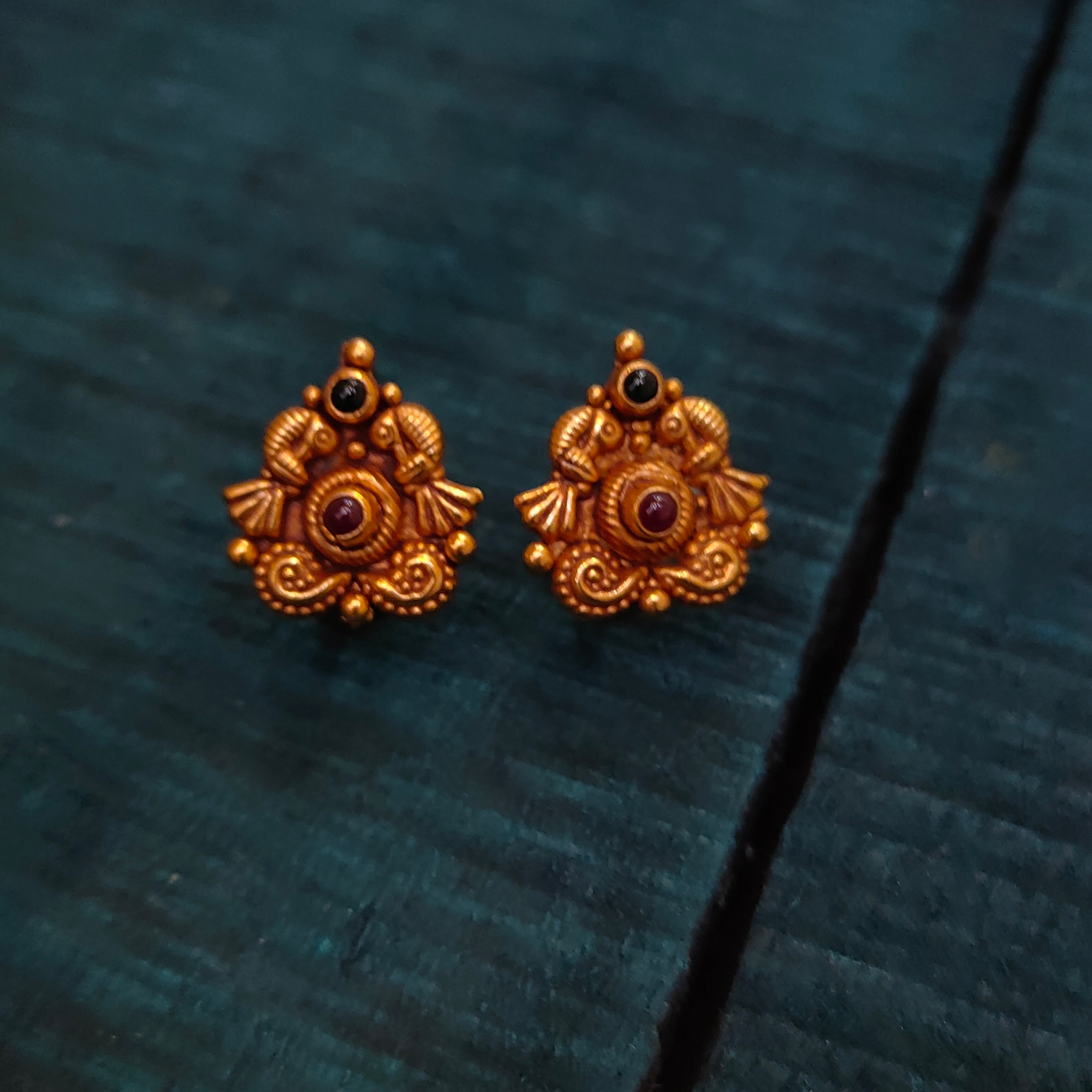 925 Silver Nakshi Earstud - 1408