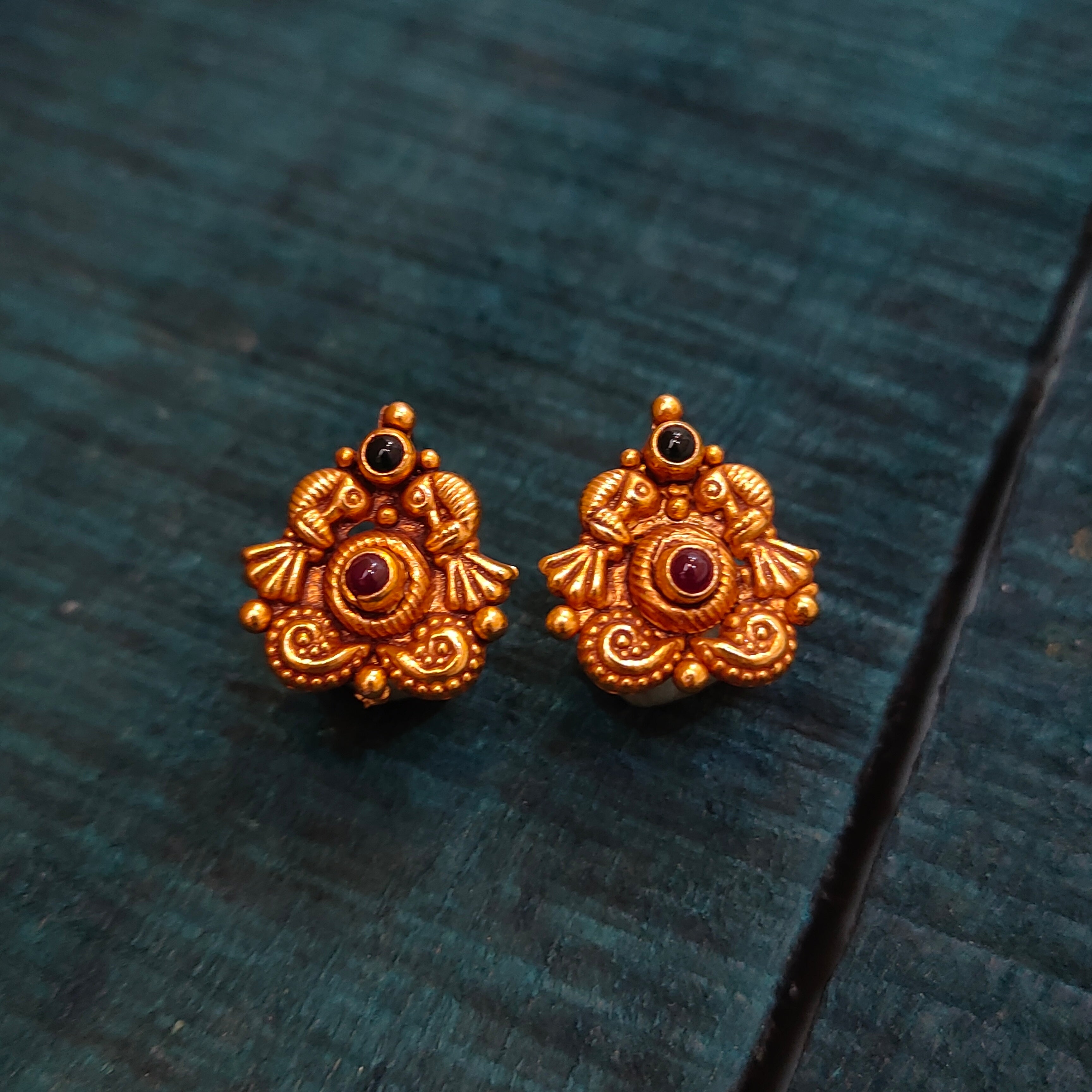 925 Silver Nakshi Earstud - 1408