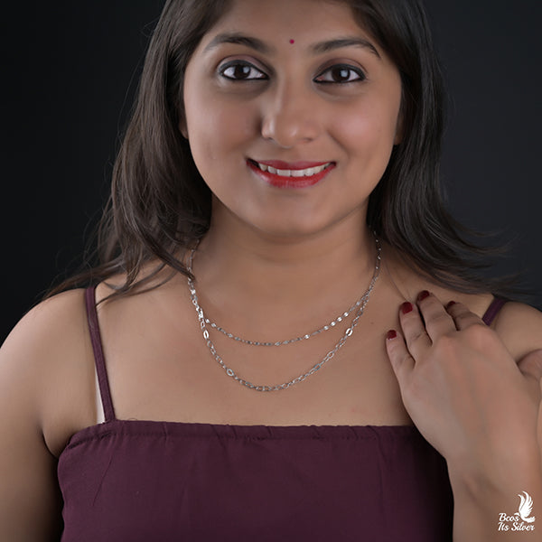 Pure 925 Silver Chain -0204