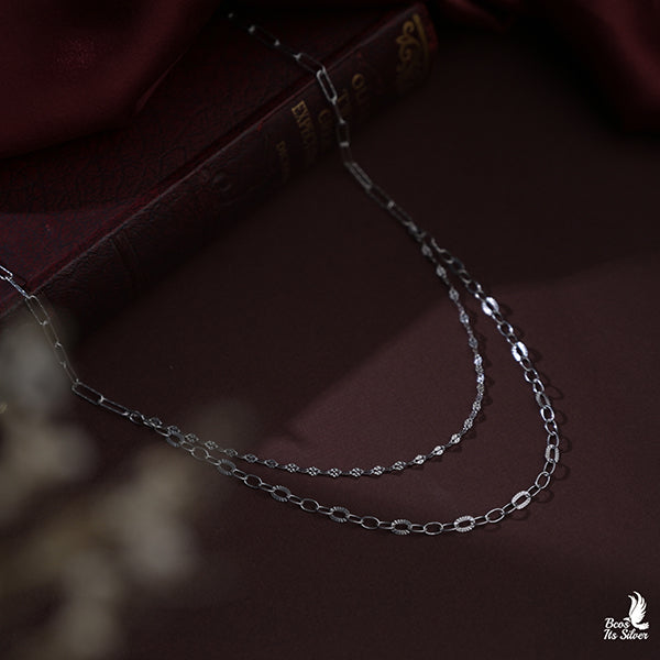 Pure 925 Silver Chain -0204