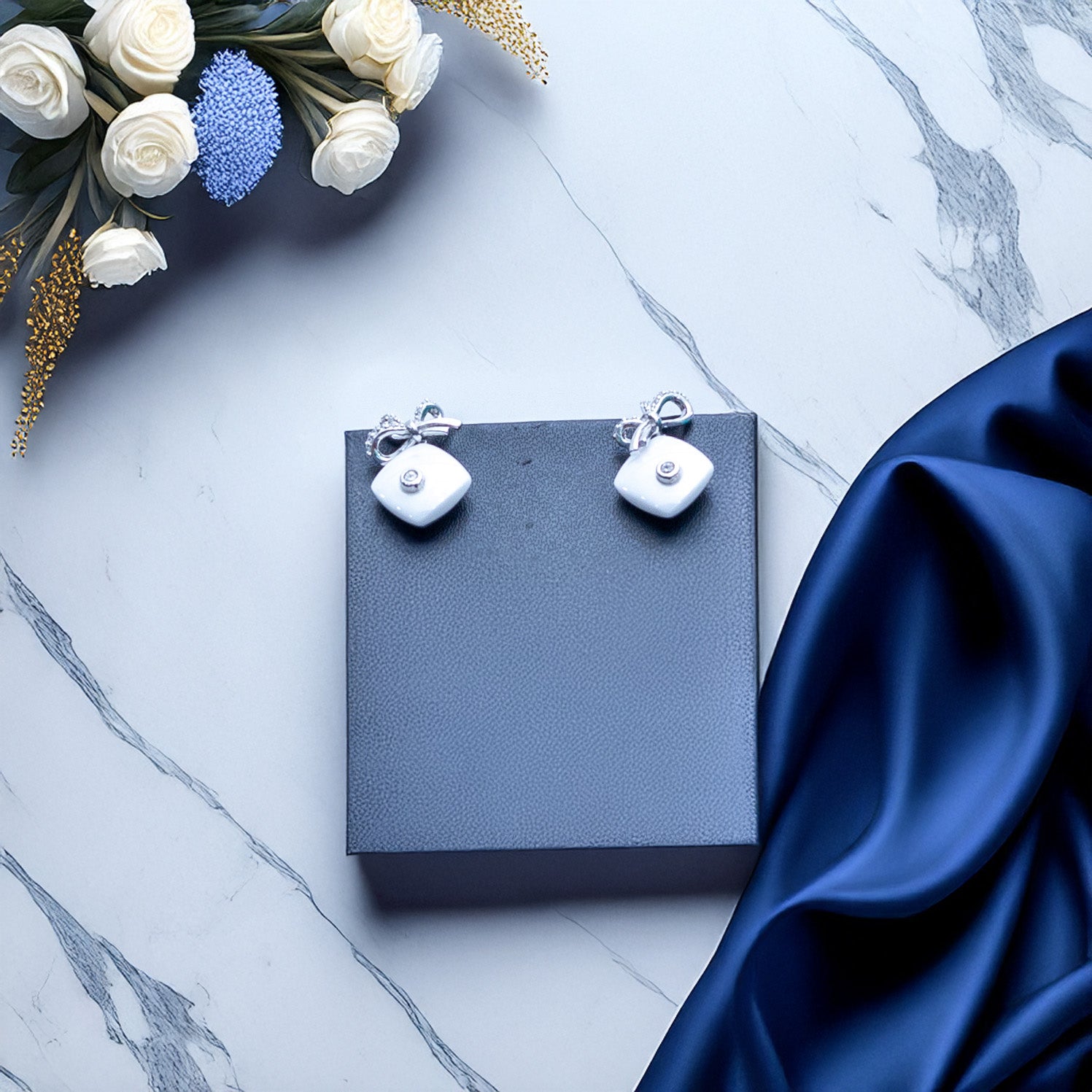 Pure 925 Silver Earstud - 8963