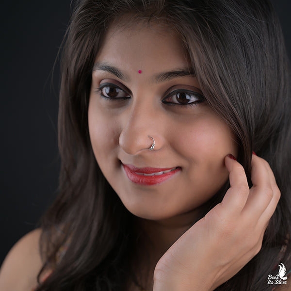 Silver Nose Ring -0201