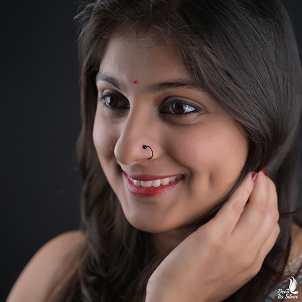 Silver Nose Ring -0210