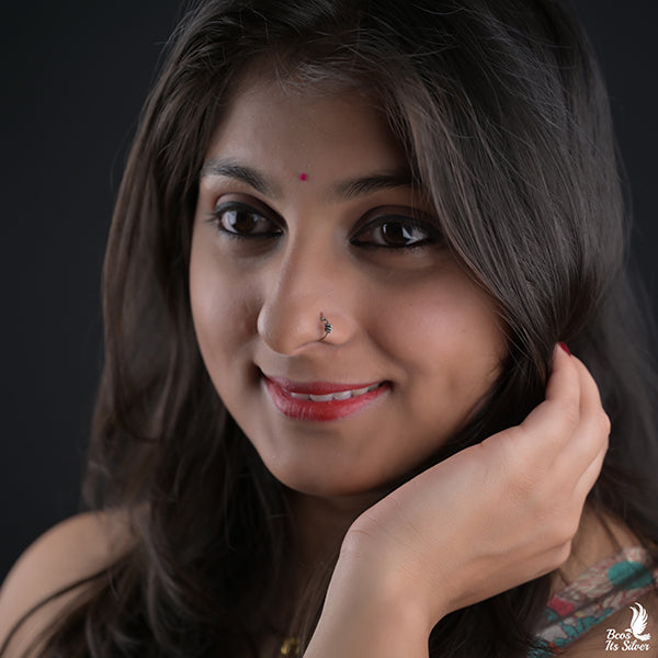 Silver Nose Ring -0182