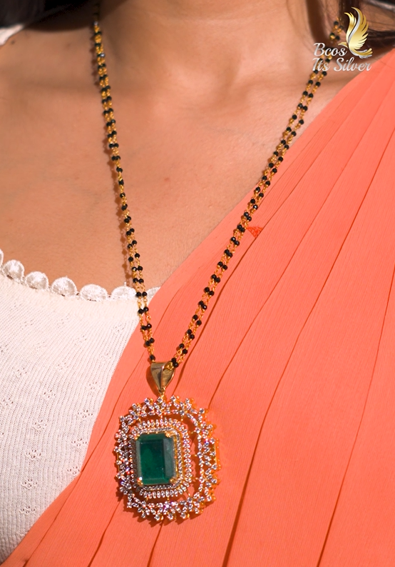 925 Silver Theia Diamond Look 4 in 1 Waist Belt-2720 (MADE TO ORDER)