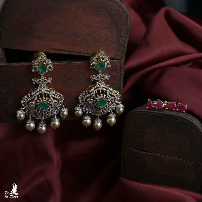 Theia Diamond Look Chandbali - 8474
