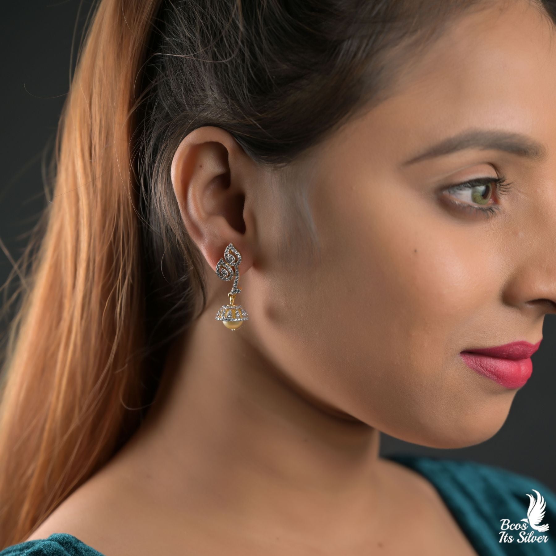 Theia Diamond Look Earring - 8322