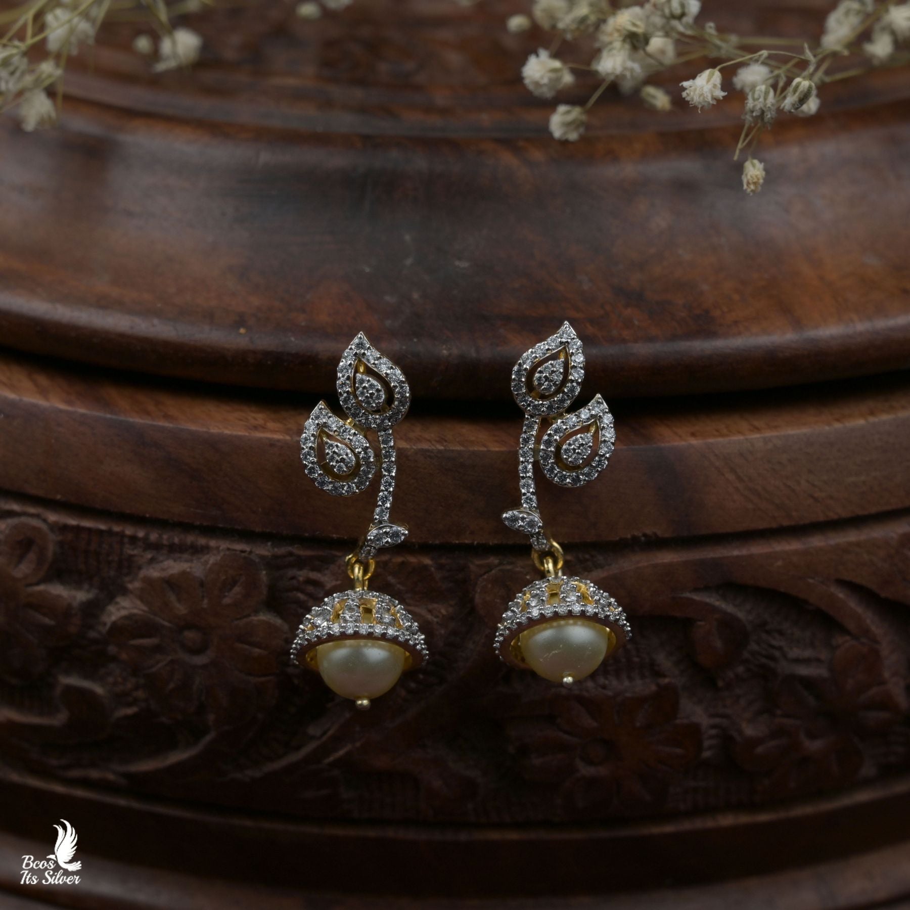 Theia Diamond Look Earring - 8322