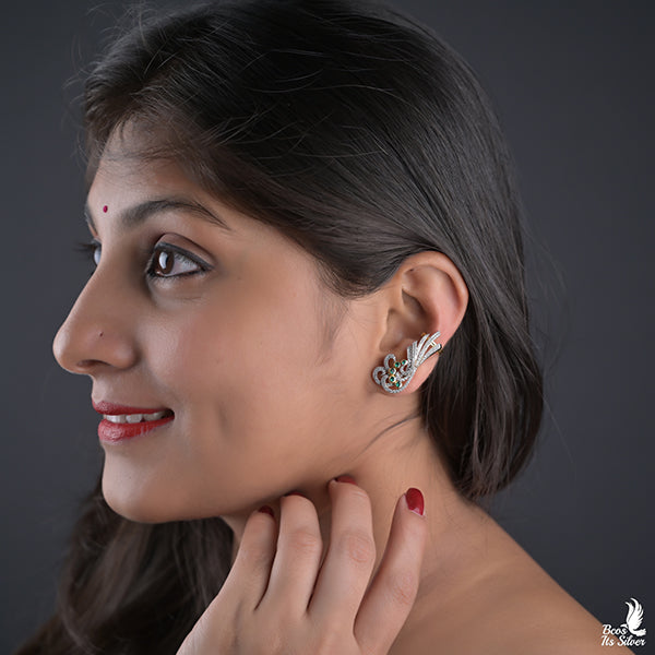Theia Diamond Look earcuff - 0228