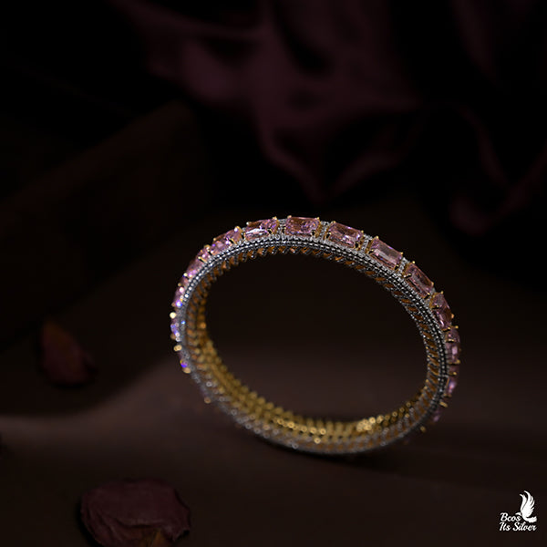 Theia Gold Plated Bangle -0361