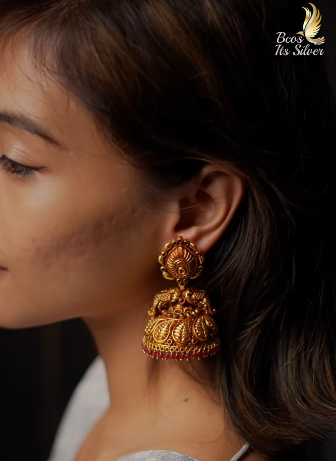 Goldplated  Jhumka- 0835