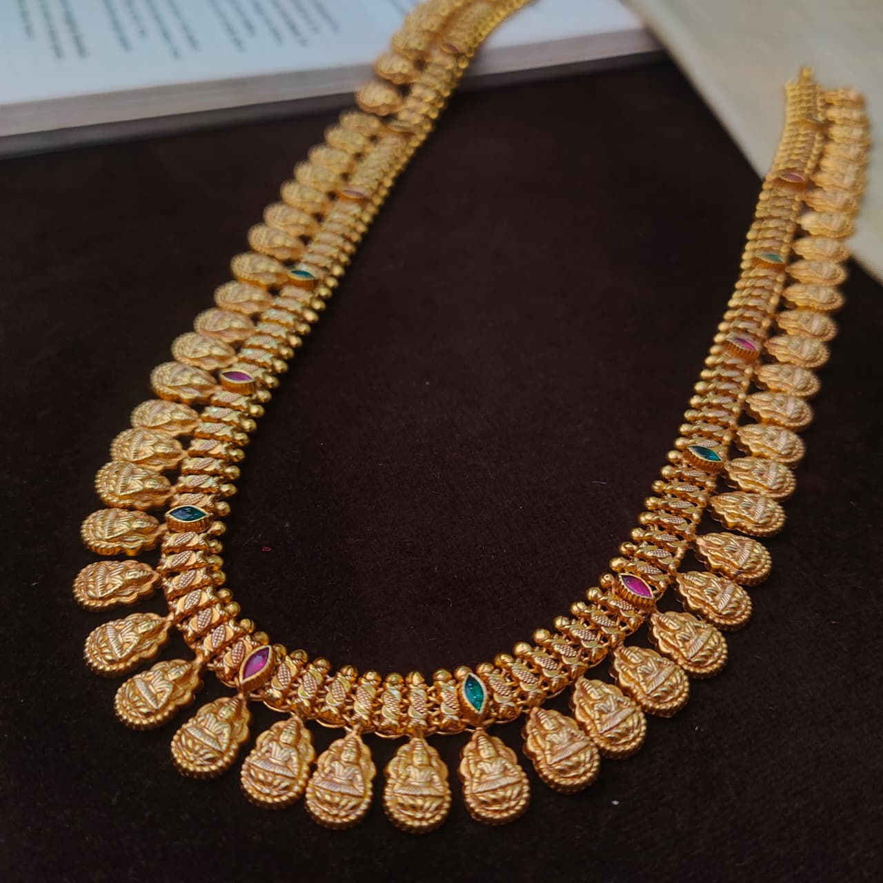 925 Silver Antique Nakshi Haram-2133