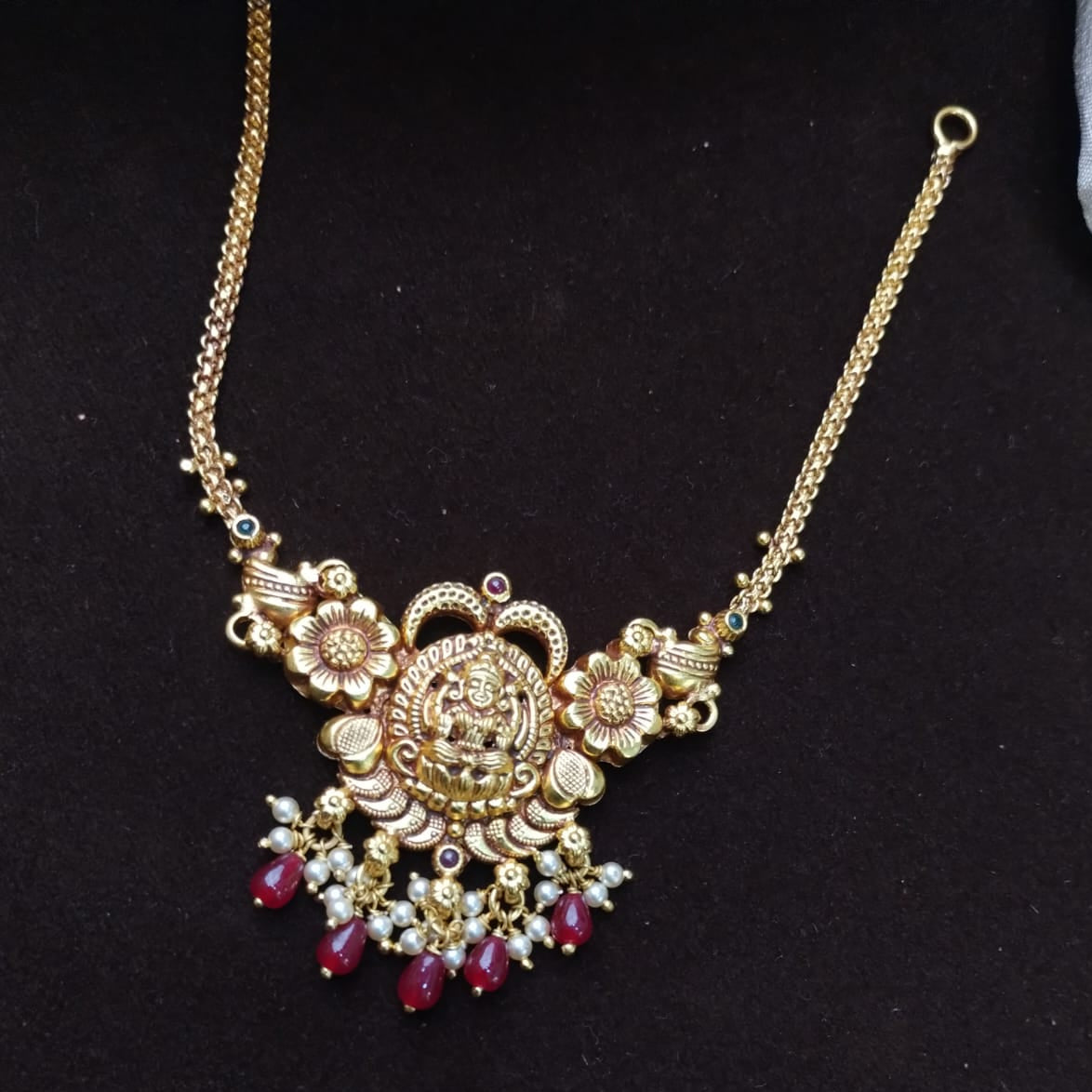 Silver 92.5 Nakshi Necklace - 0306