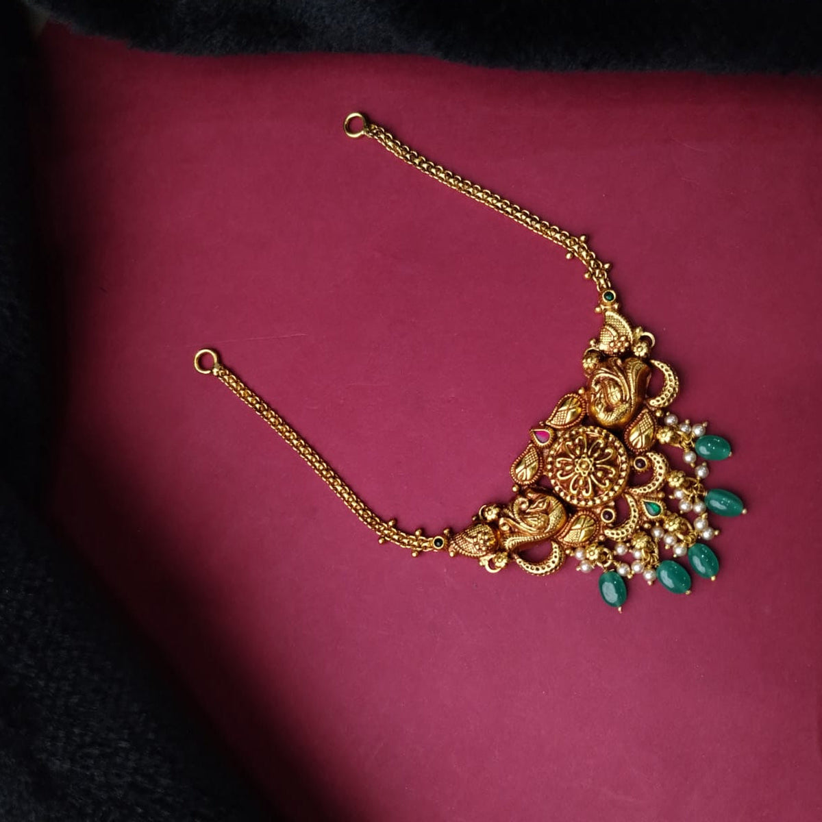 Silver 92.5 Nakshi Necklace - 0304