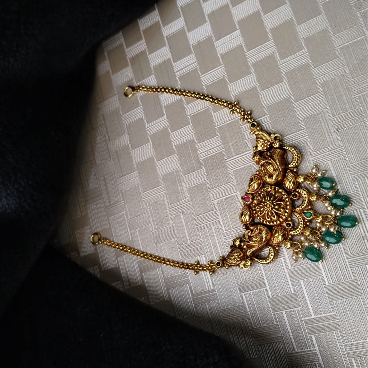 Silver 92.5 Nakshi Necklace - 0304