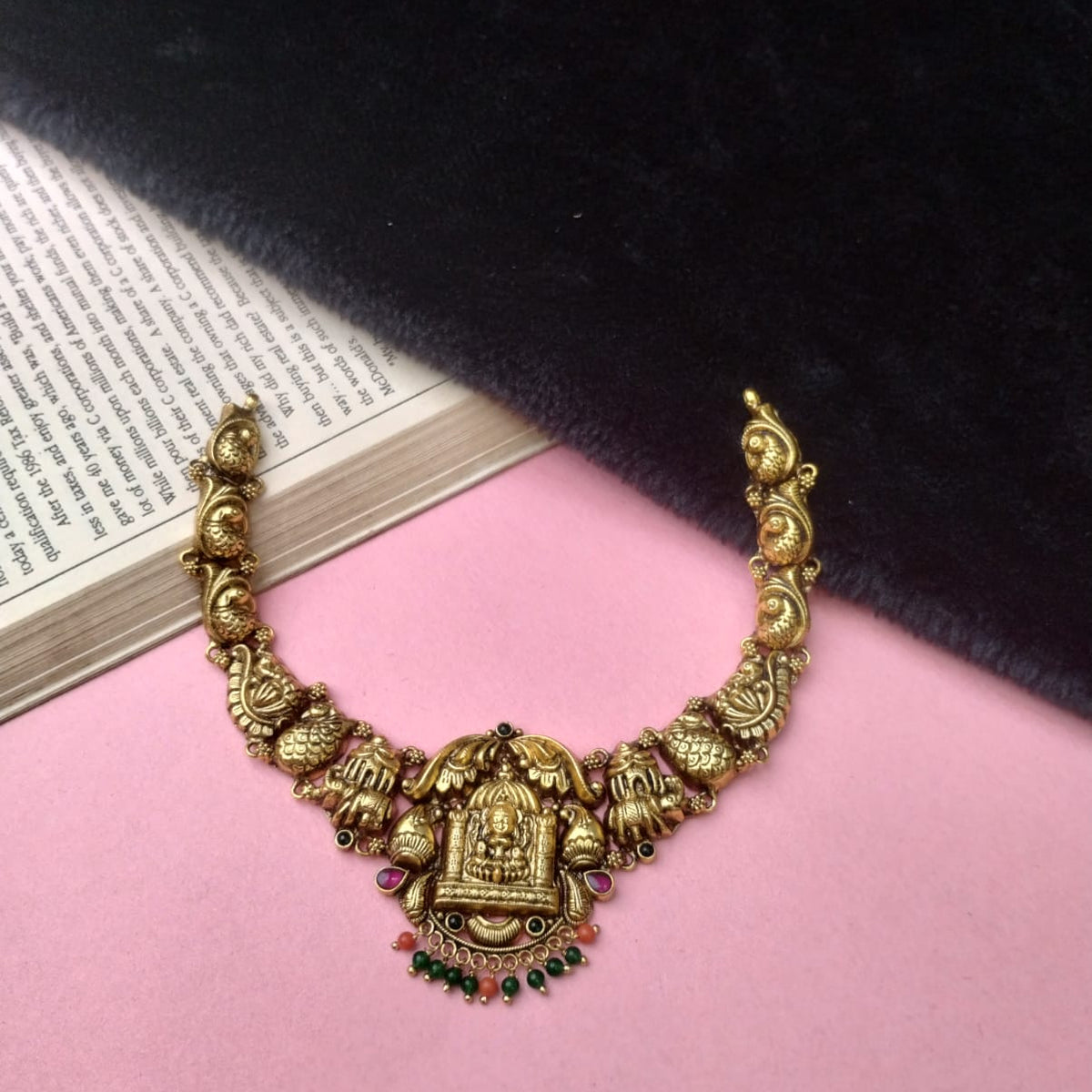 Silver 925 Nakshi Necklace-0333
