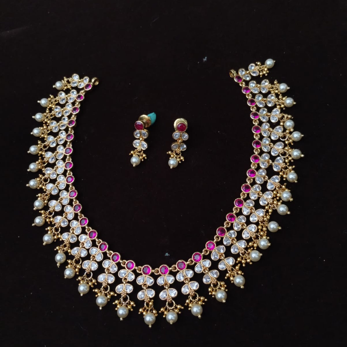 Silver 925  Necklace With Earring-2058