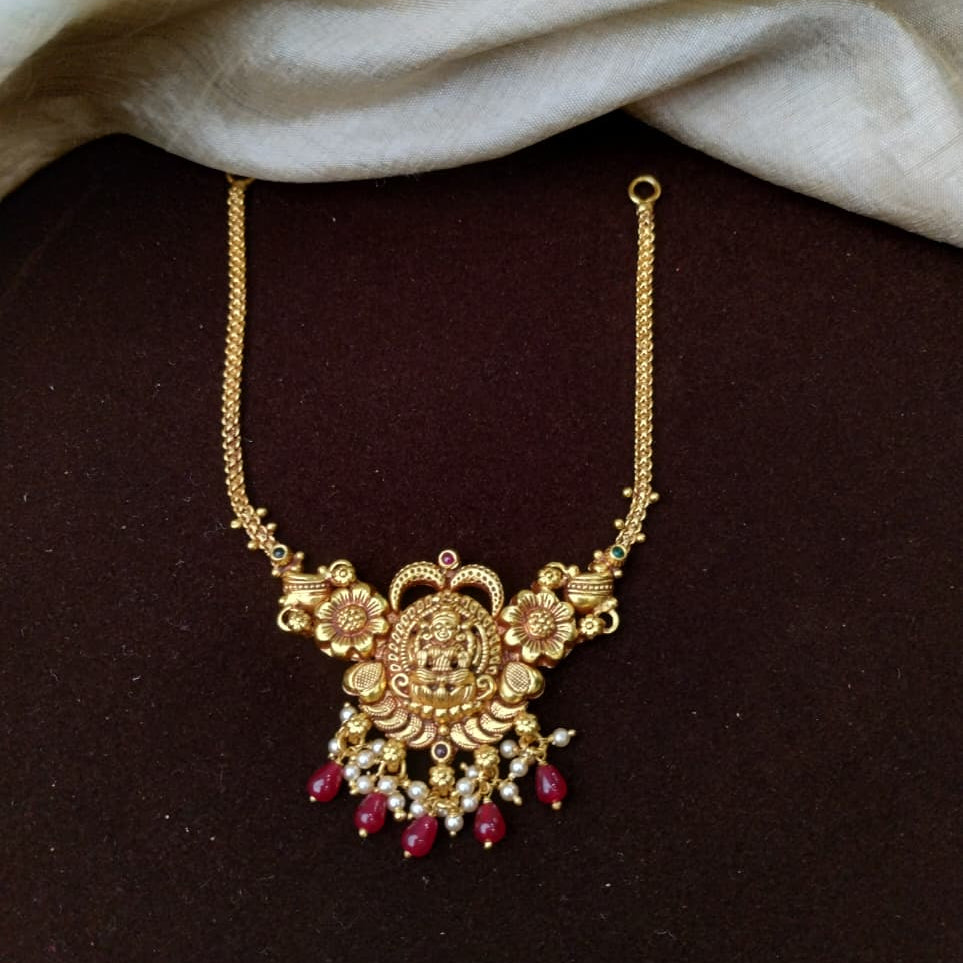 Silver 92.5 Nakshi Necklace - 0306