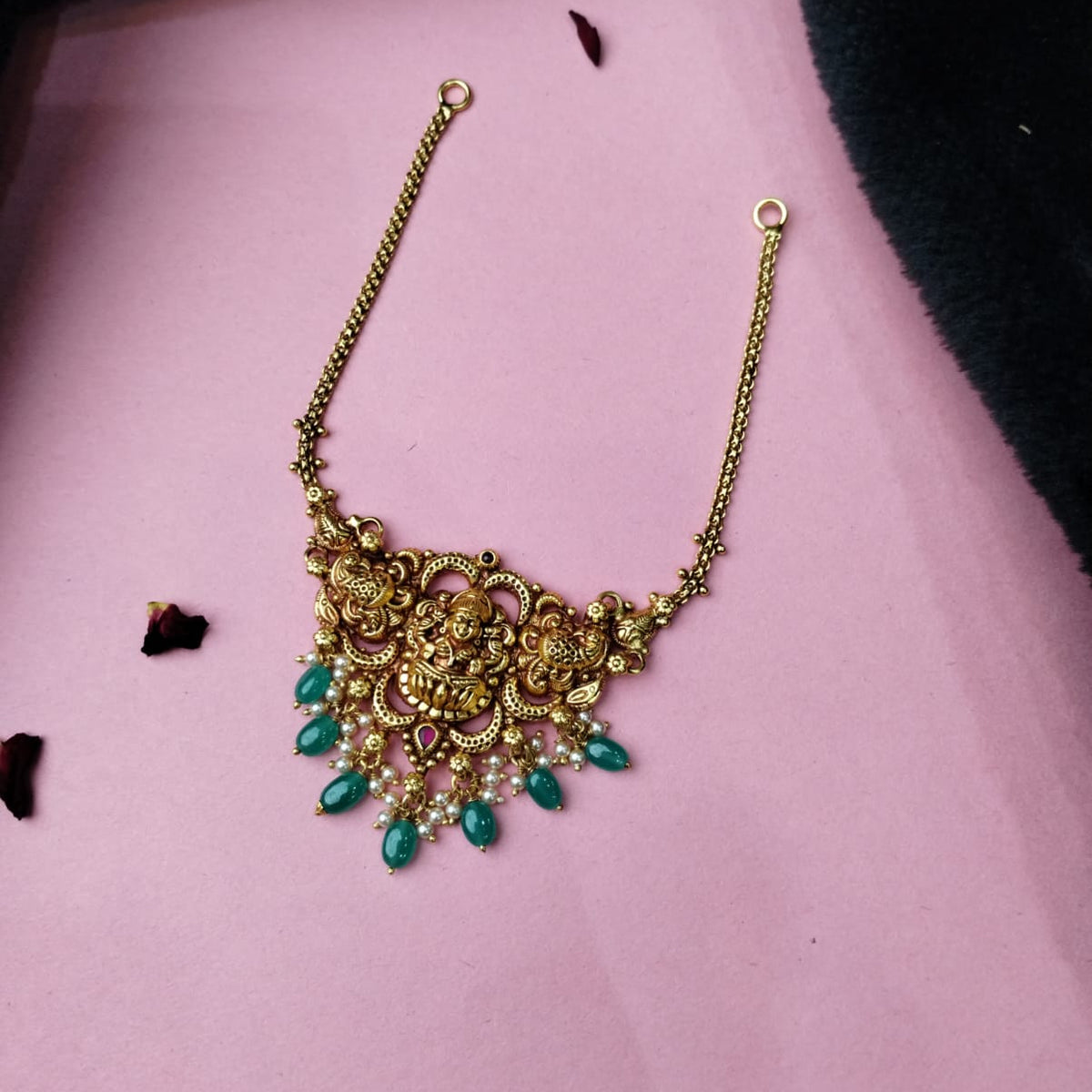 Made Of Pure Silver 92.5 Nakshi Necklace - 0308