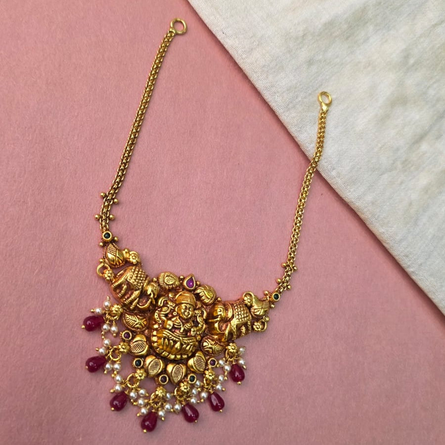 Made Of Pure Silver 92.5 Nakshi Necklace - 0310