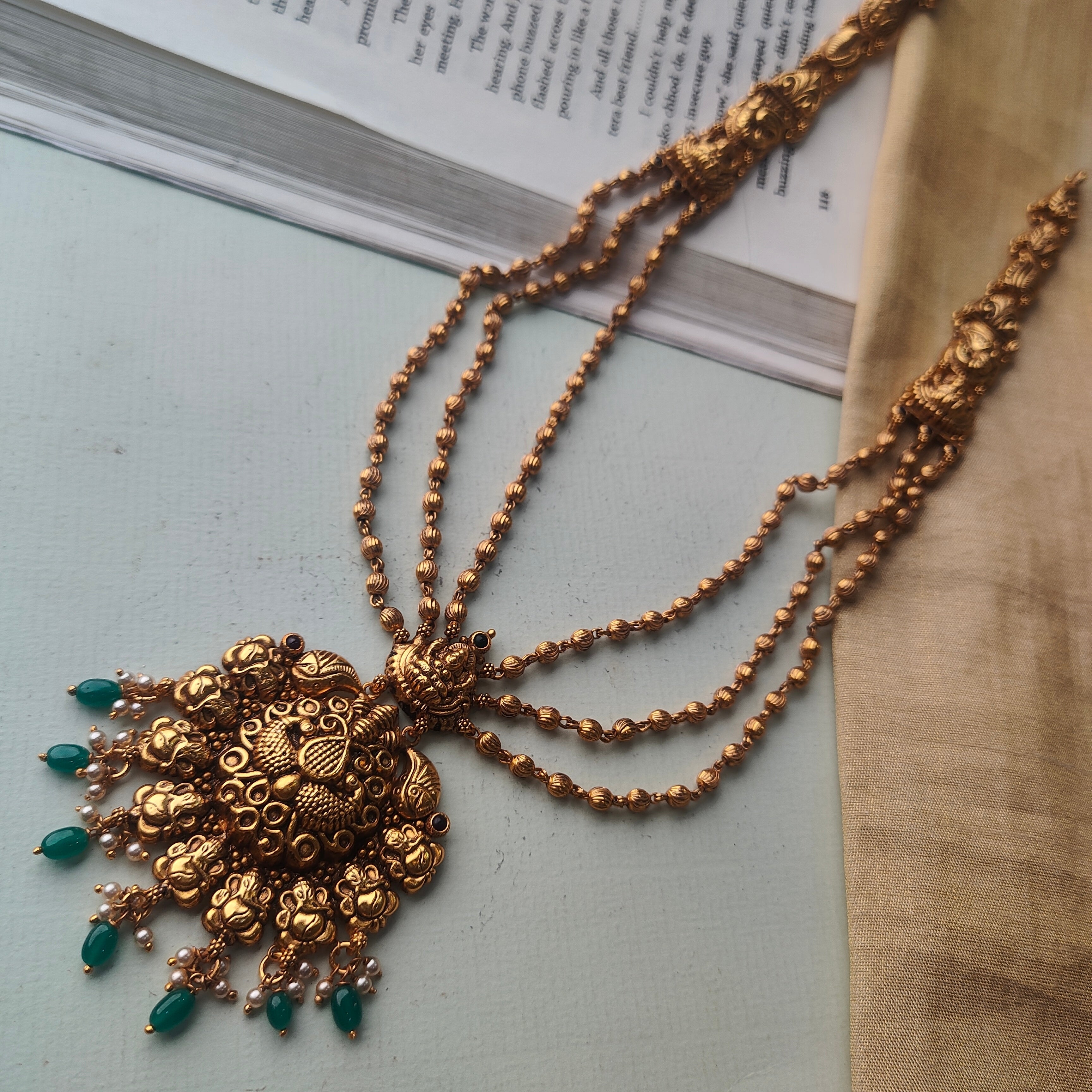 Silver Mohan mala - 0043 - BCOS Its Silver