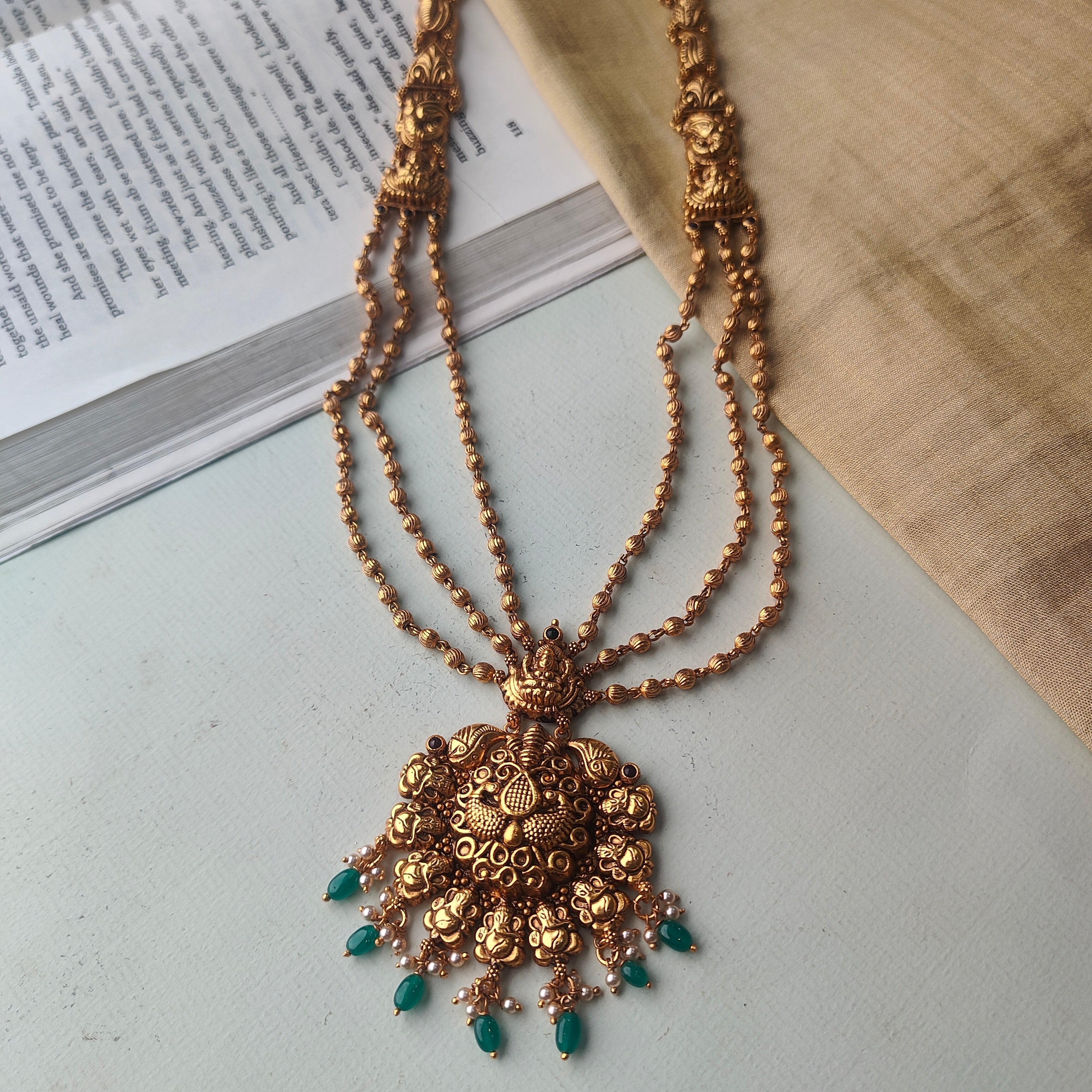 Silver Mohan mala - 0043 - BCOS Its Silver