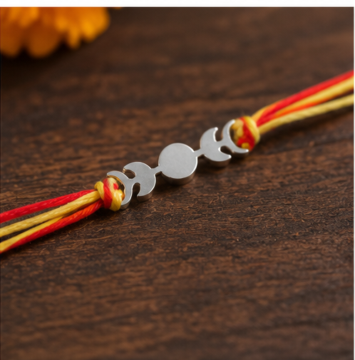 925 Silver Designer Rakhi — 6286