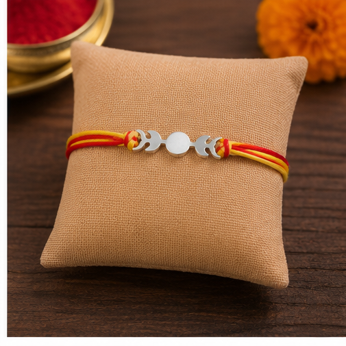 925 Silver Designer Rakhi — 6286