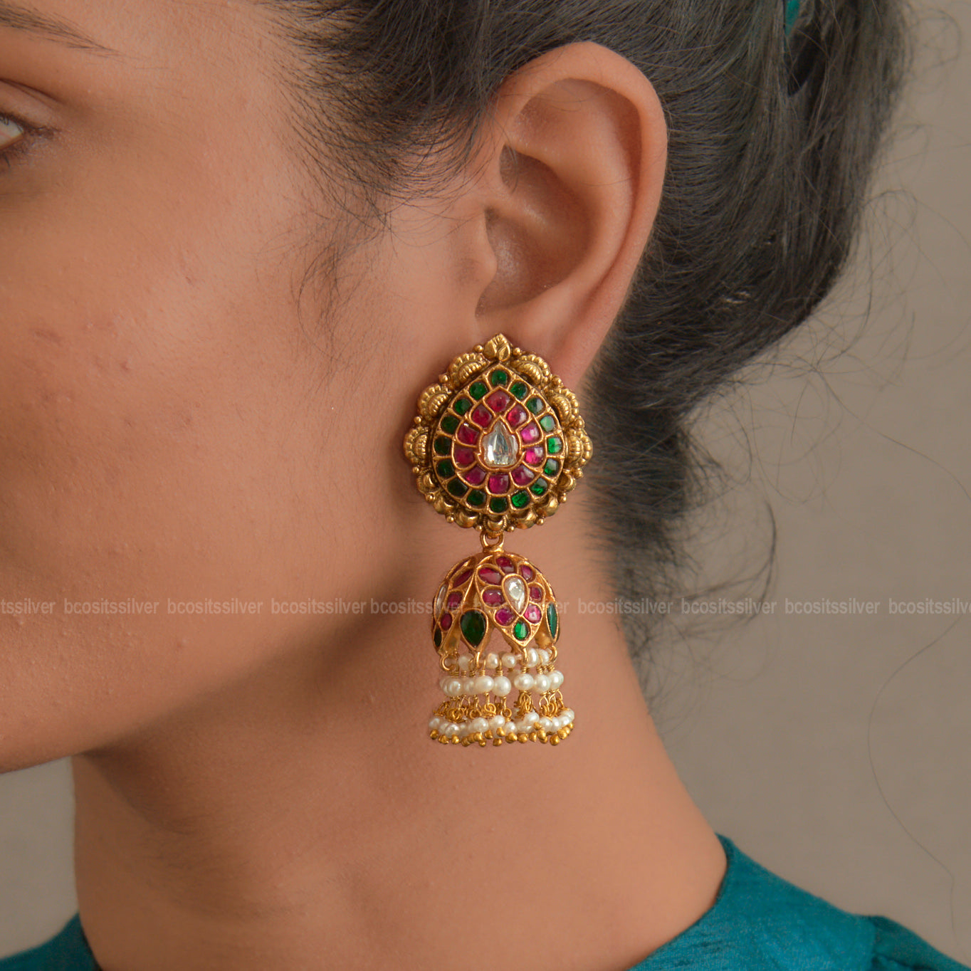 Gold Plated Navaratri Special - 1383 - MADE TO ORDER