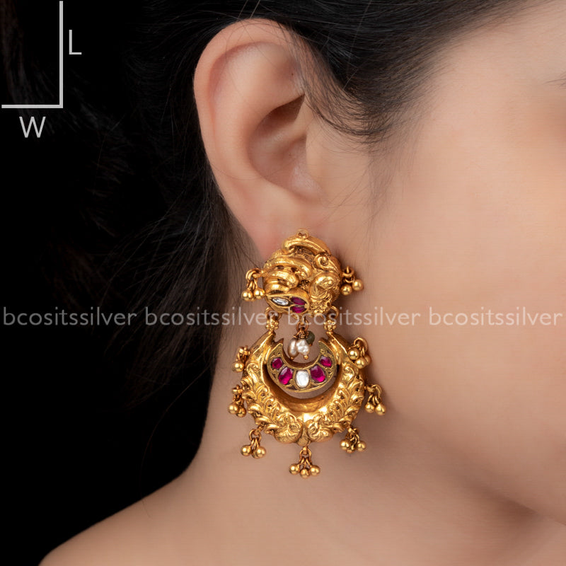 Gold Plated Earring - 1511