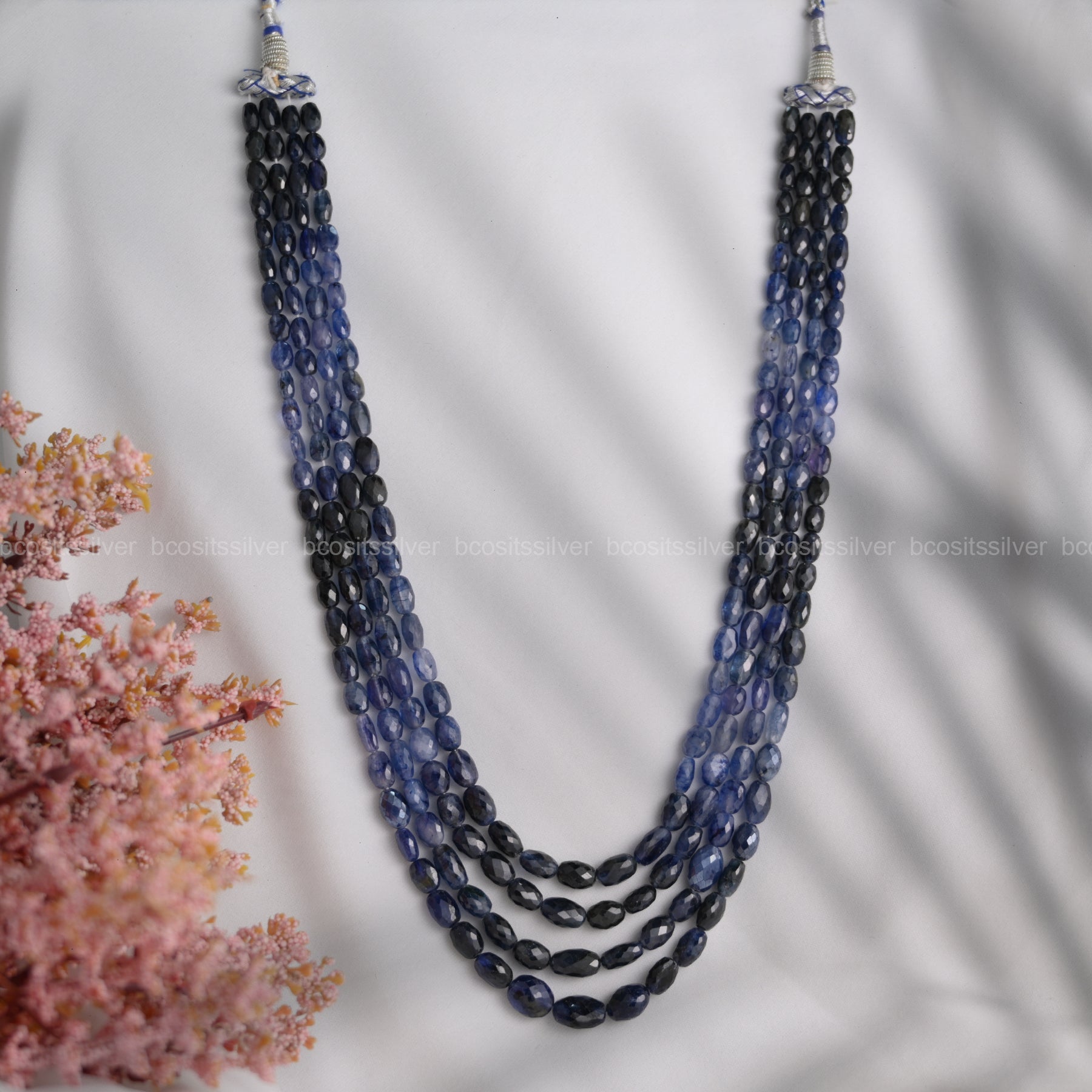 Blue Sapphire-  Semi Precious Beads - 5908