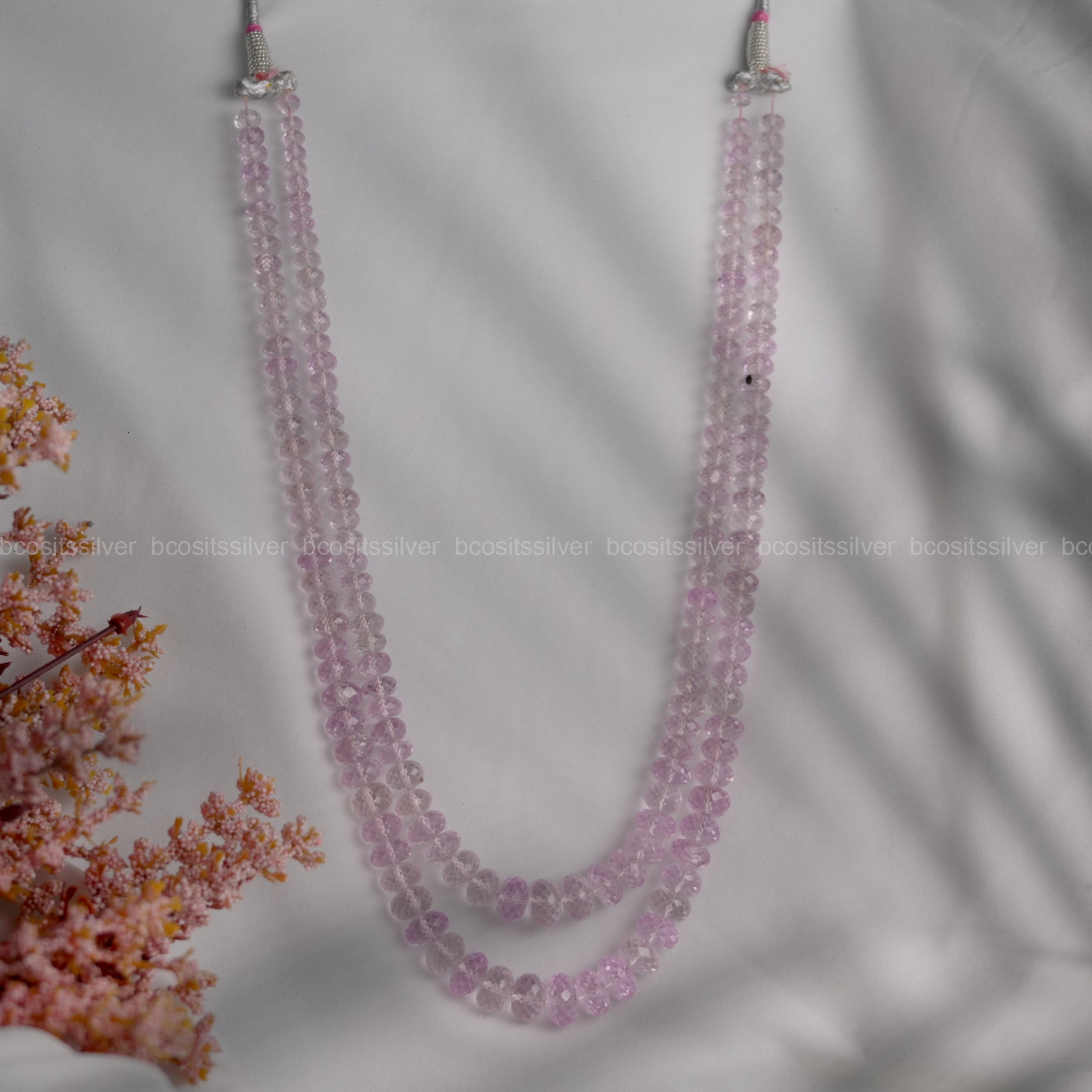 Bangkok Treated Semi Precious Pink Stone - 5916