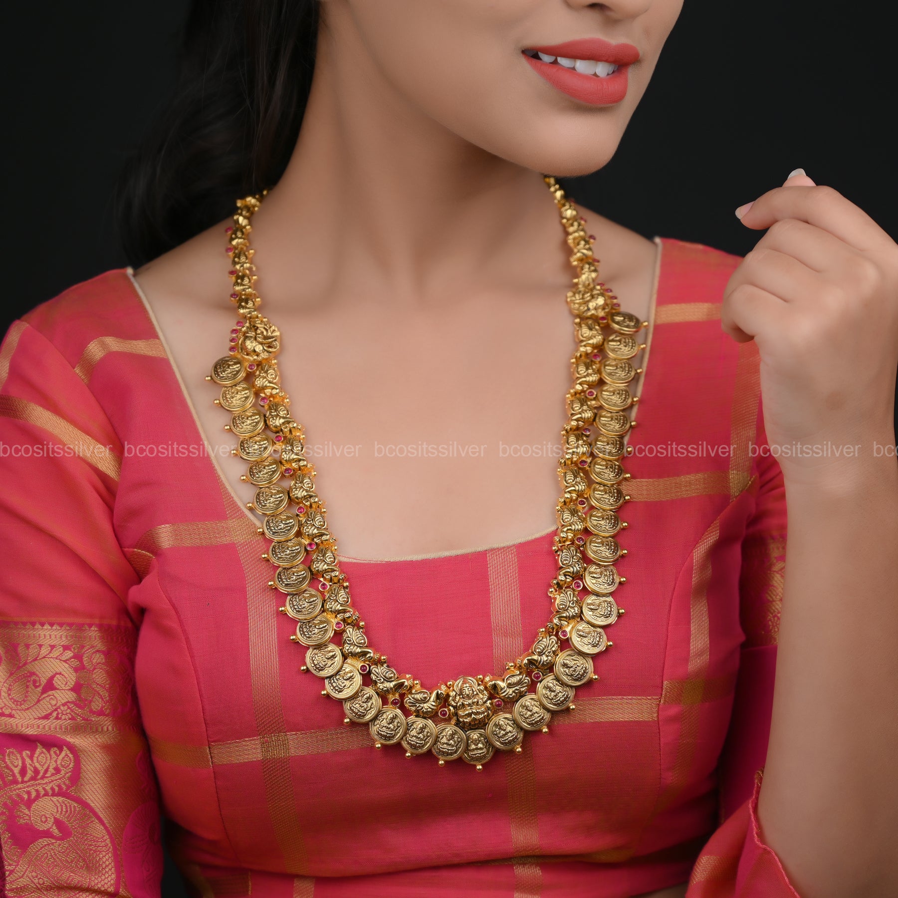 925 Silver Mahalakshmi coin Haram -  6218