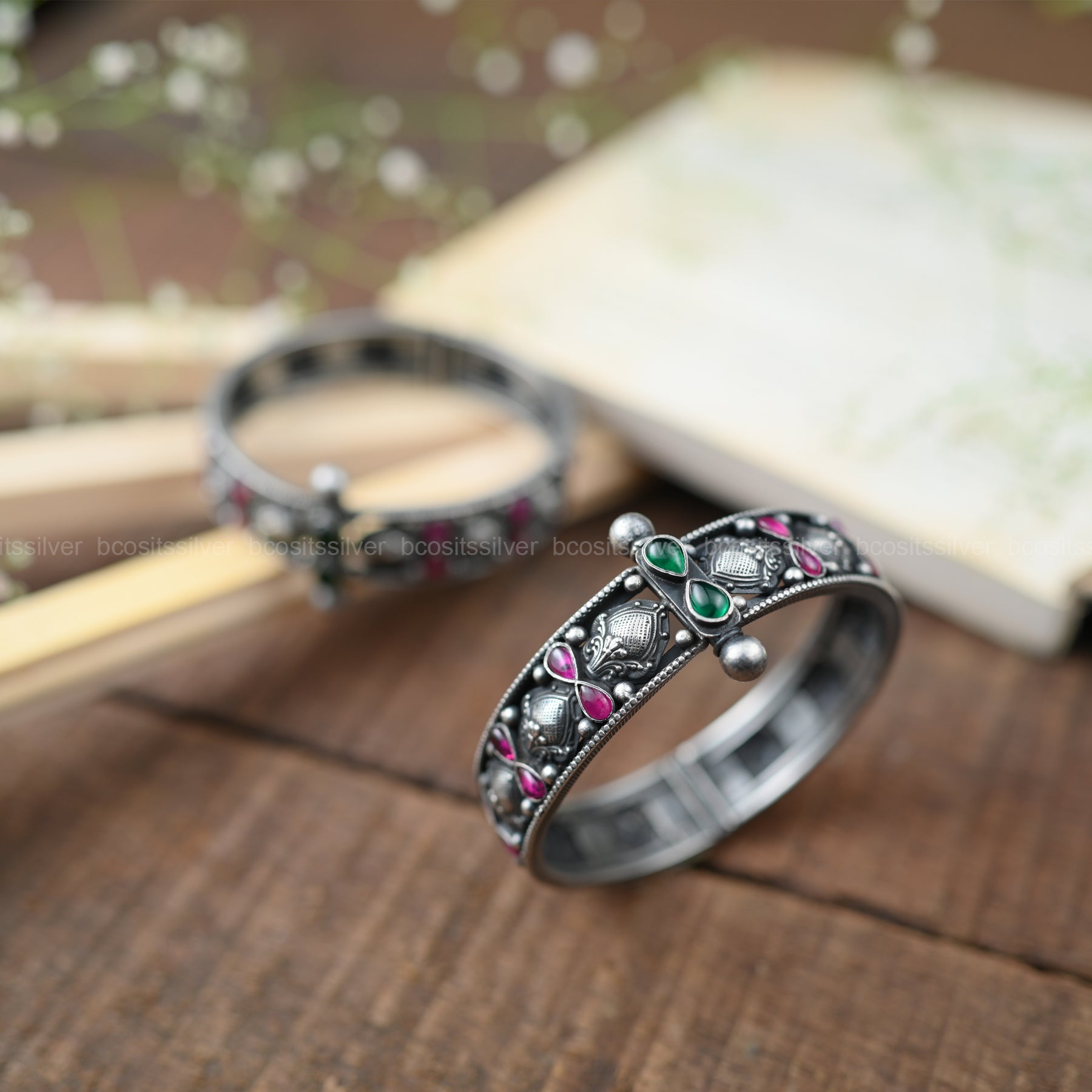 Oxidized Bangle - 1897