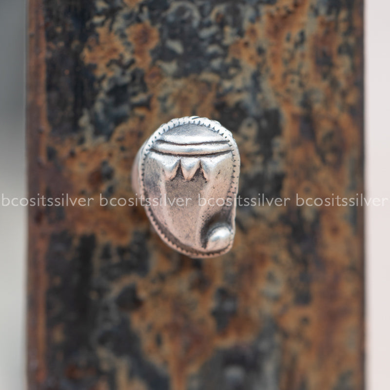 Silver Mango Nosepin Wire - 1029