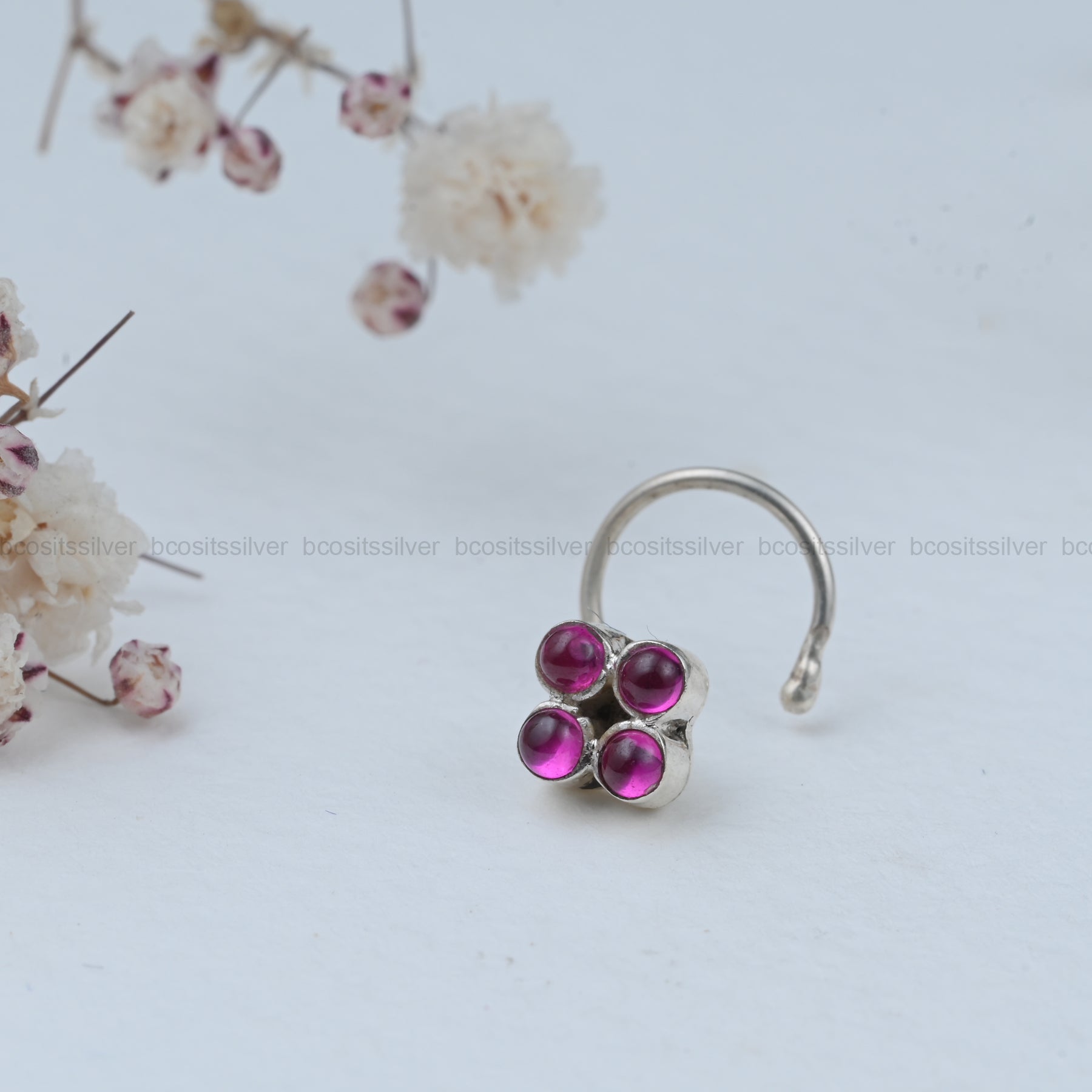 Silver  Wire Nosepin - 0829