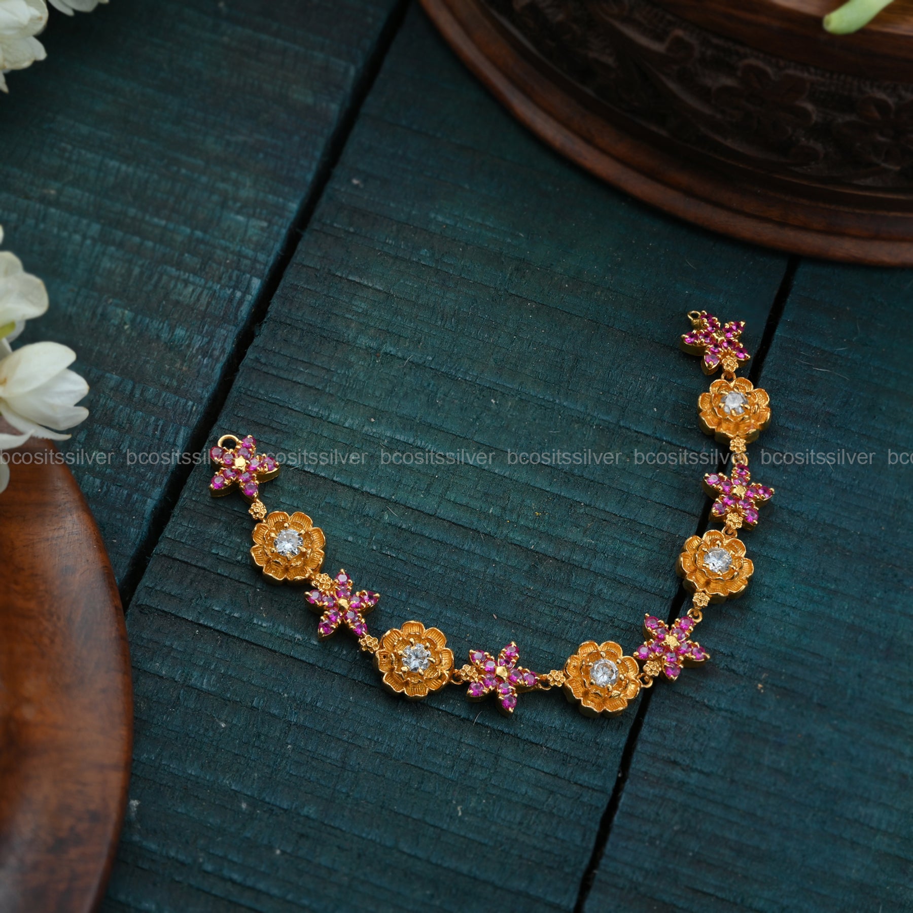 Stylish Flower Choker -6445